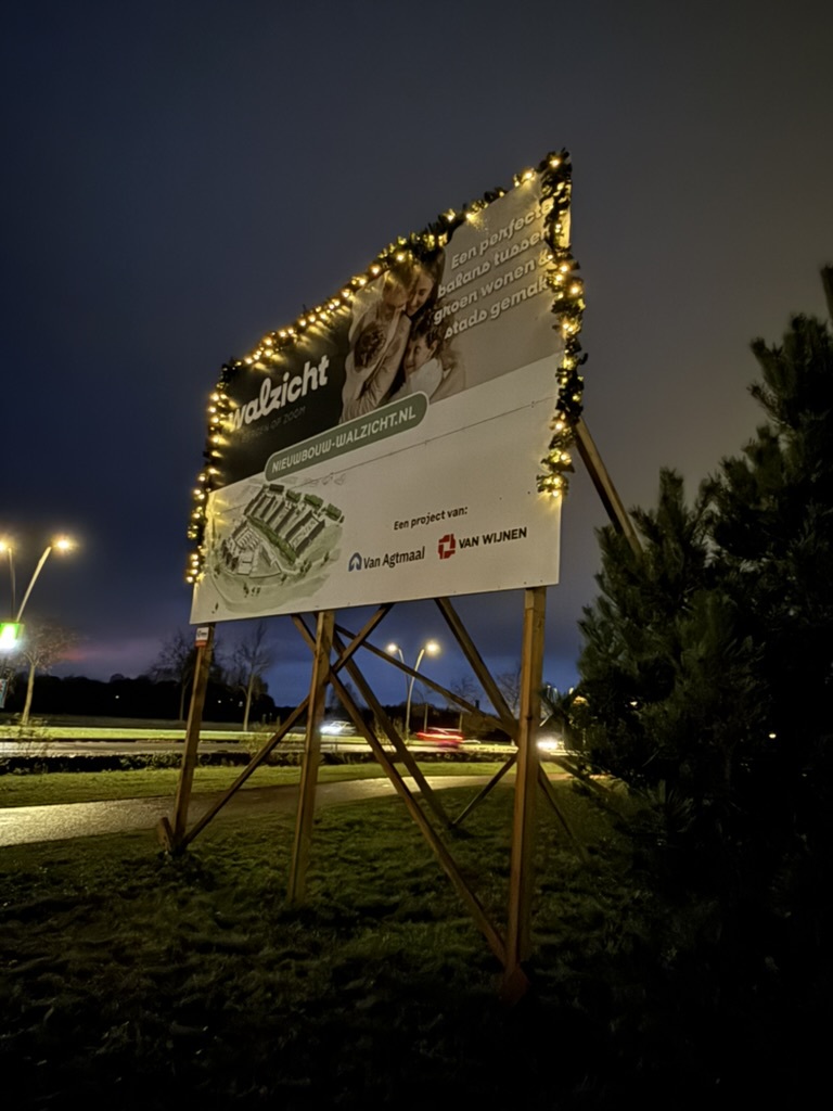 Bouwbord Walzicht