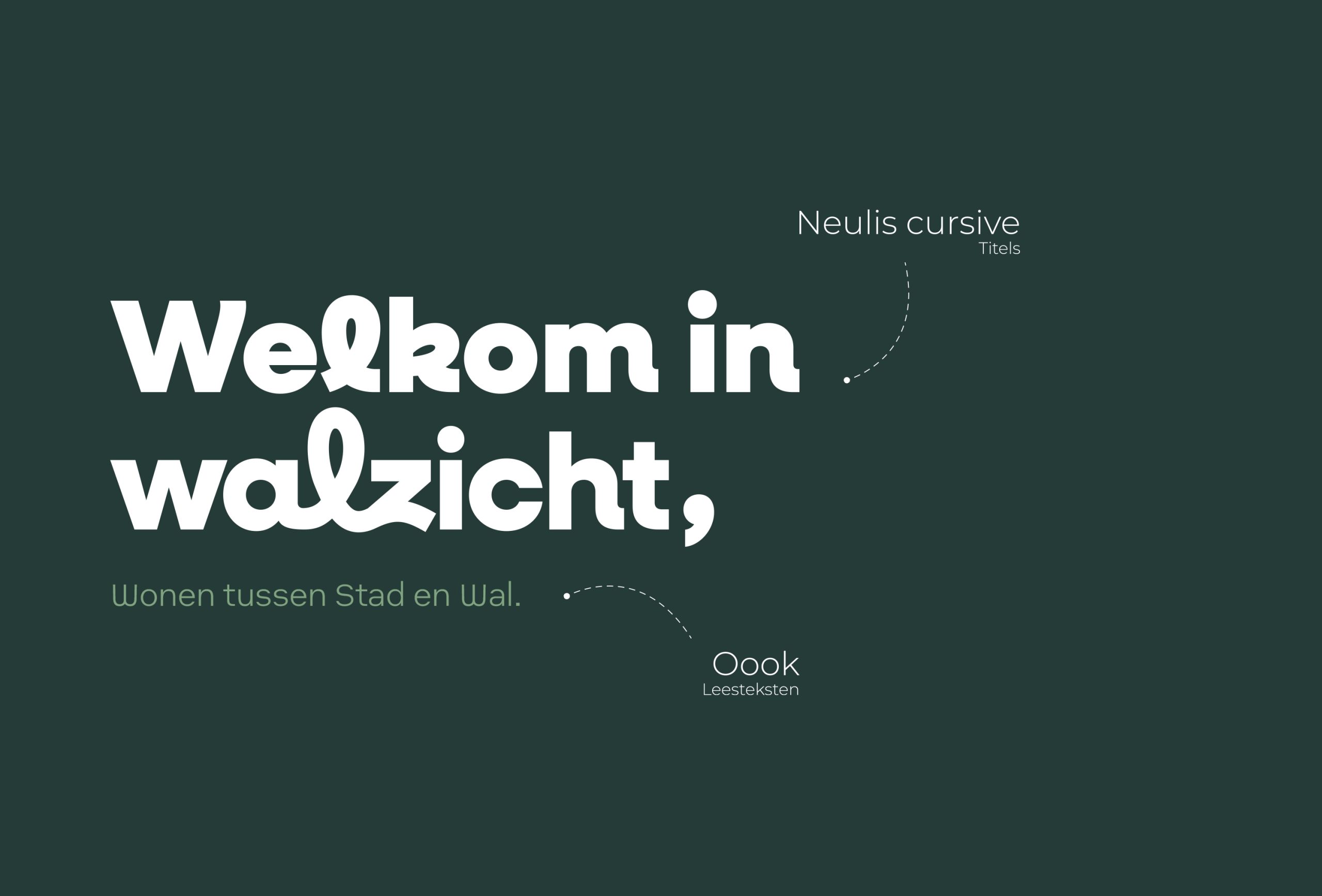 Typografie Walzicht